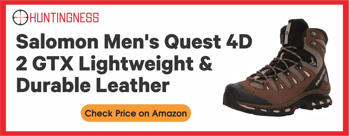 Salomon Quest 4D - Best Lightweight Hunting Boots for Men