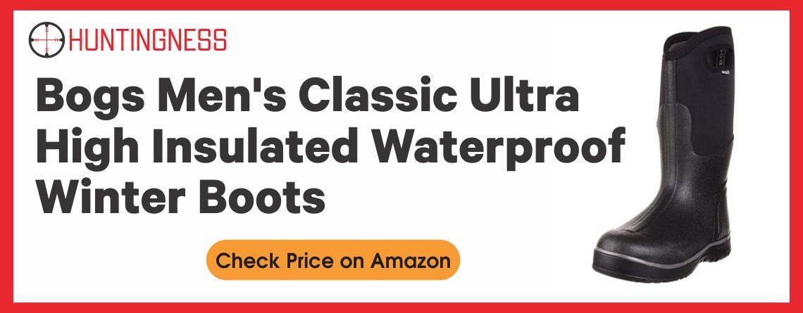 Bogs Men's Classic Ultra High Insulated Waterproof Winter Boots