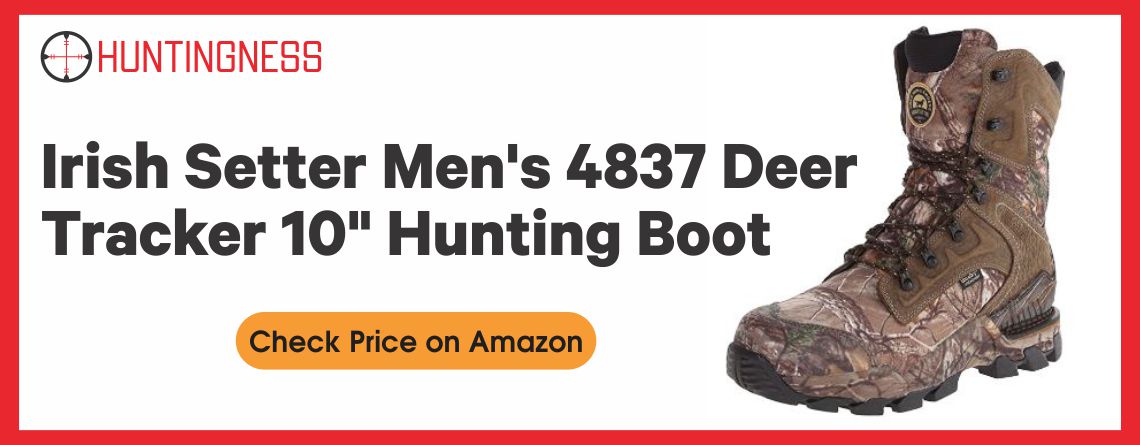 Irish Setter Men's 4837 Deer Tracker 10" Hunting Boot