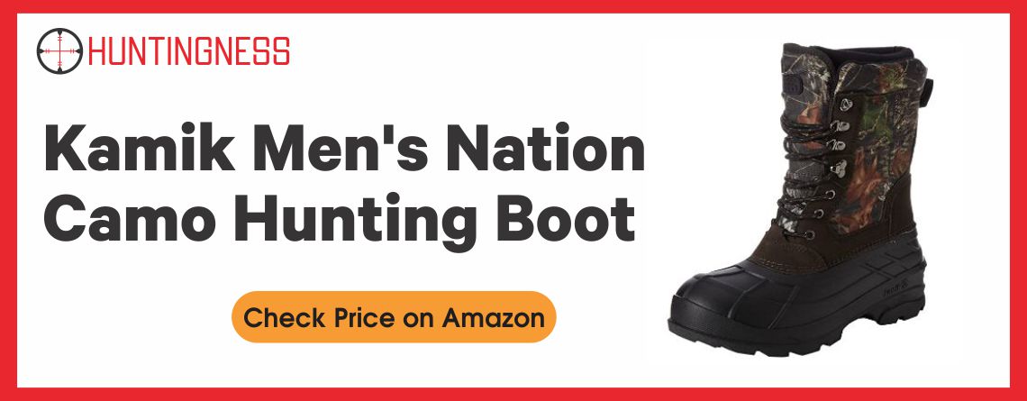 Kamik Men's Nation Camo Hunting Boot