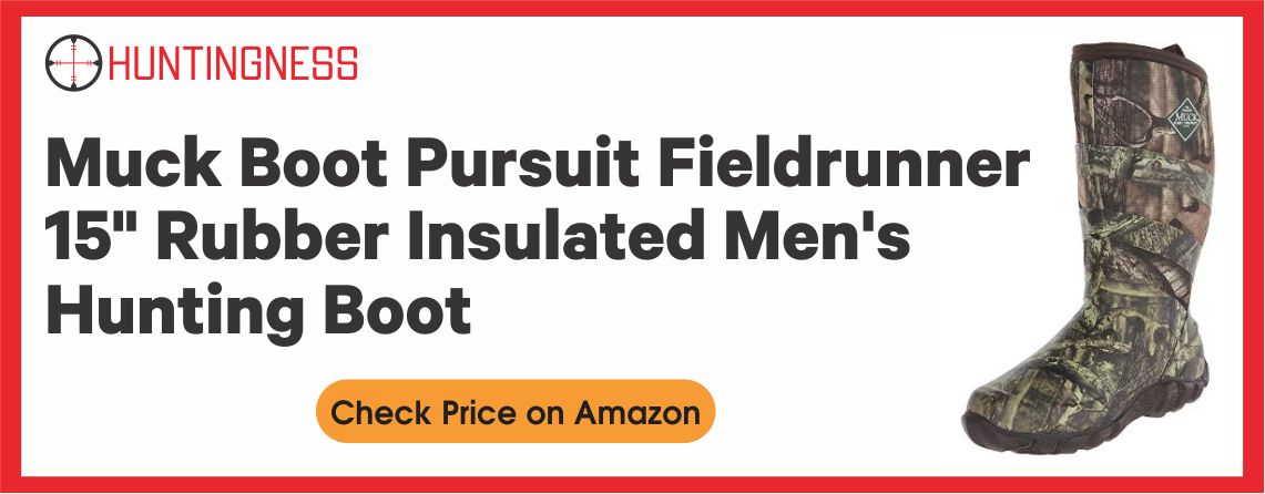 Muck Boot Pursuit Fieldrunner 15" Rubber Insulated Men's Hunting Boot