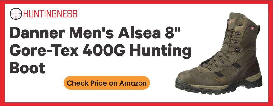 Danner Men's Alsea 8" Gore-Tex 400G Hunting Boot